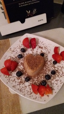 Ijstaartjes van chocolade